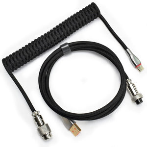 USB Coiled Keyboard Cable - Gentechx