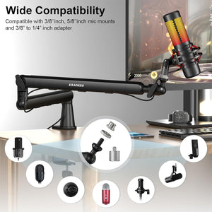 Aokeo AK-55 low profile boom arm - Gentechx