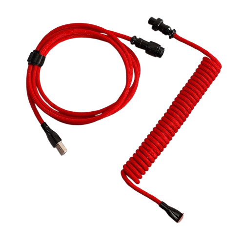 USB Coiled Keyboard Cable Gentechx