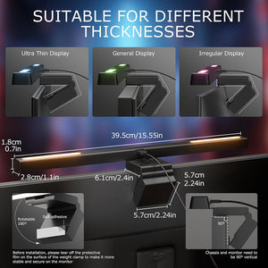 TB-301SGS RGB monitor light bar Gentechx