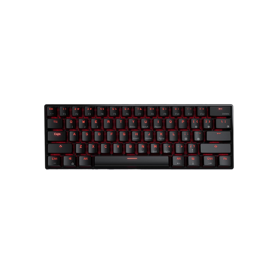 RK Royal Kludge RK61 Wireless Mechanical Keyboard – 60% RGB – Gentechx