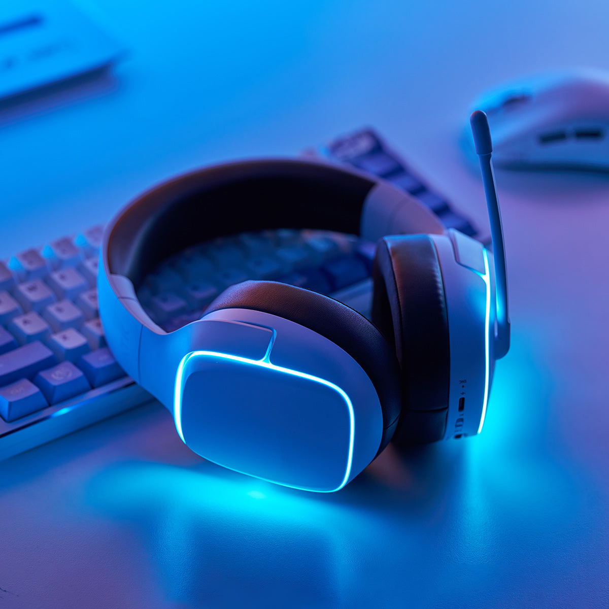 ATK Mercury M1 – Wireless Gaming Headset with 60h Battery – Gentechx