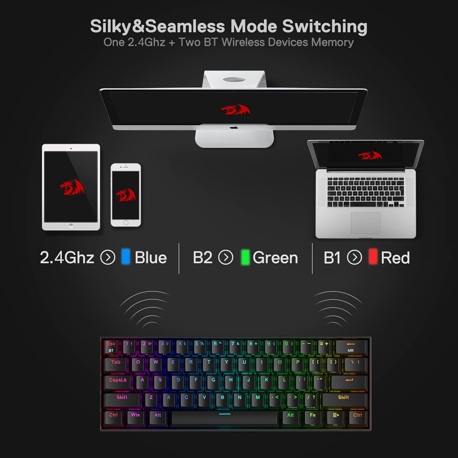 Redragon K530 Pro Draconic - Gentechx