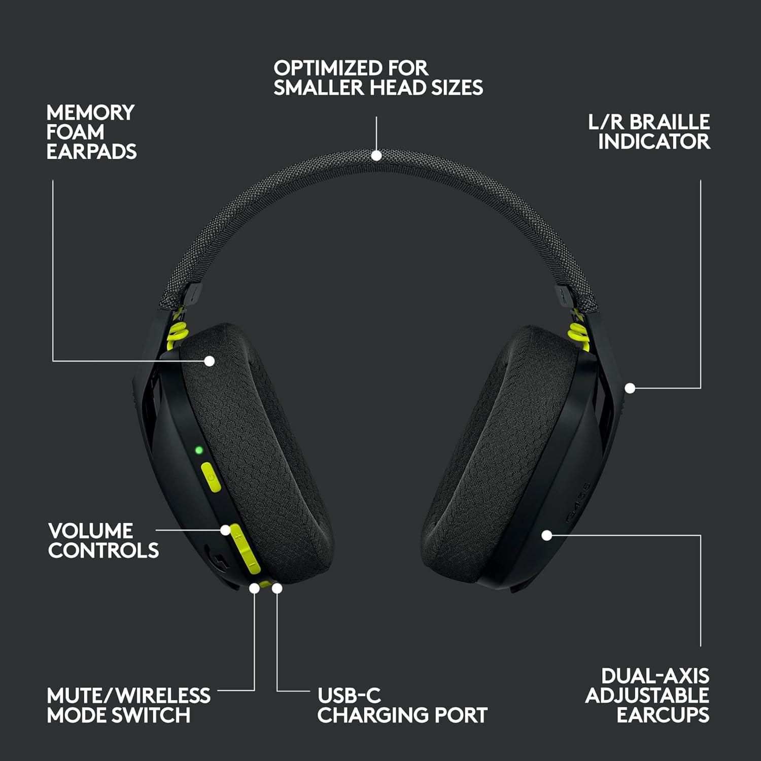 Logitech G435 LIGHTSPEED - Gentechx