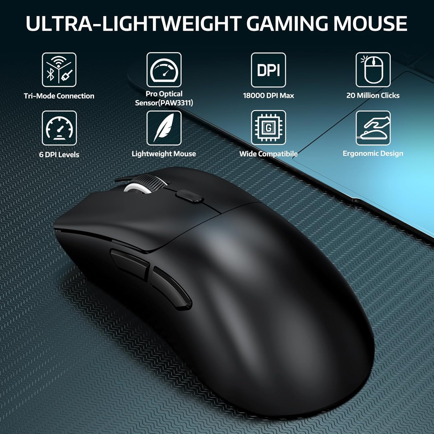 ATTACK SHARK R1 - Gentechx