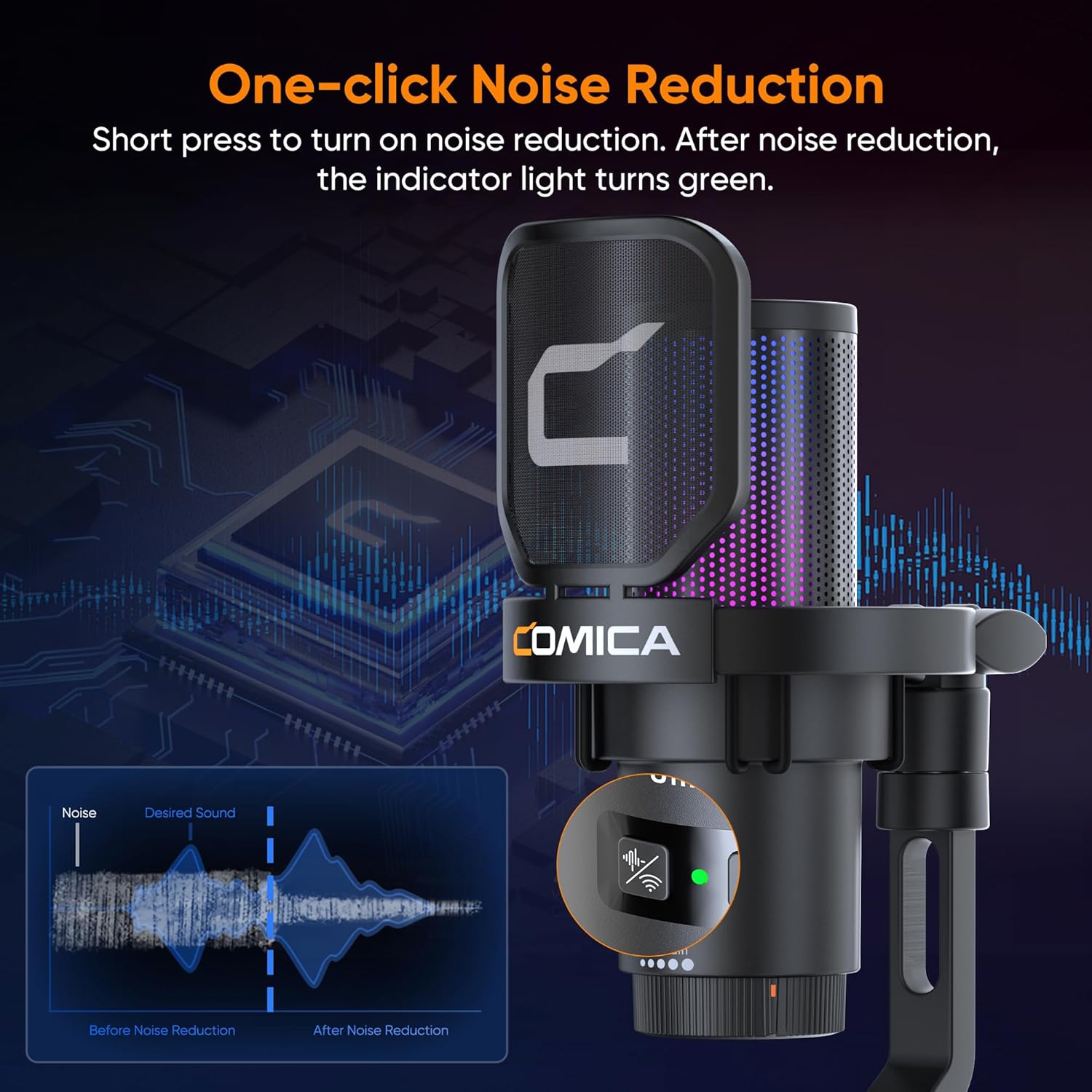 EJoy Uni Pro D Wireless Microphone Comica